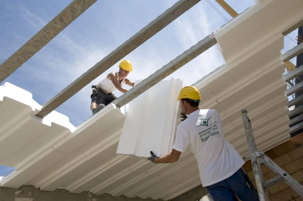 толщина пенопласта для потолка