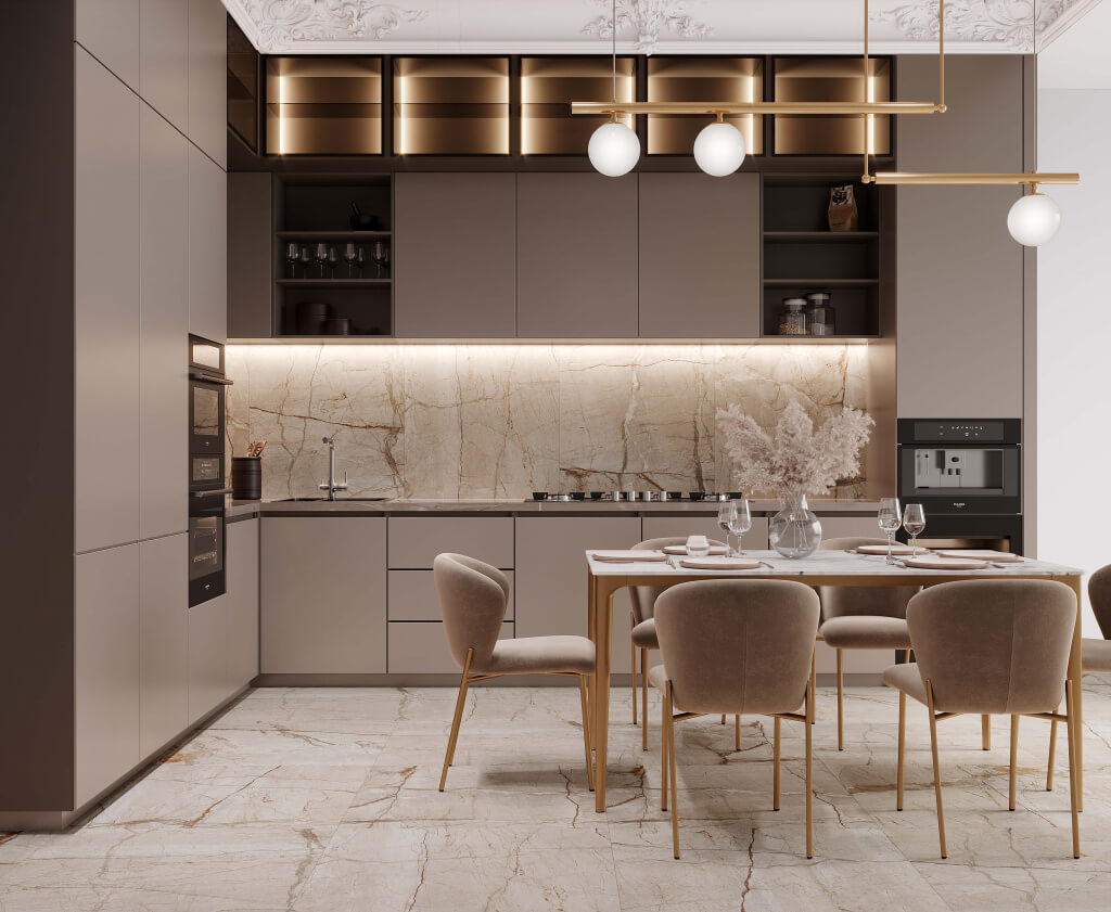 какой керамогранит на пол кухня